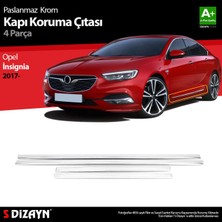 Drs Tuning Opel Insignia Krom Kapı Koruma Çıtası 4 Prç. 2017 Üzeri