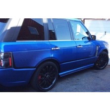 Drs Tuning Range Rover Vogue 2002-2012 L322 Cam Çıtası Paslanmaz Çelik Krom