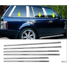 Drs Tuning Range Rover Vogue 2002-2012 L322 Cam Çıtası Paslanmaz Çelik Krom