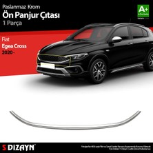 Drs Tuning Fiat Egea Cross Krom Ön Panjur Çıtası 2020 Üzeri