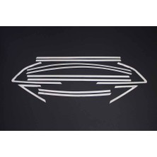 Drs Tuning Ford Focus 3 Hb Krom Cam Çerçevesi 12 Parça 2011-2017 Arası