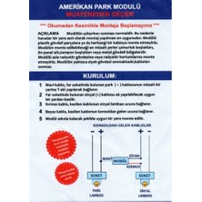 Drs Tuning Düğmeli Amerikan Park Modülü Aç-Kapalı