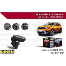 Drs Tuning Dacıa Duster 2018- Araca Özel Kol Dayama Siyah