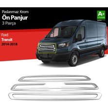 Drs Tuning Ford Transit Krom Ön Panjur 3 Parça 2014-2018