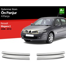 Drs Tuning Renault Megane 2 Krom Ön Panjur 4 Prç 2006-2010