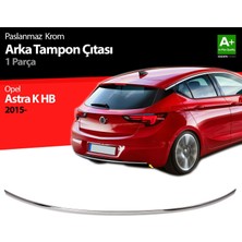 Drs Tuning Opel Astra K Hb Krom Arka Tampon Çıta 2015 Üzeri