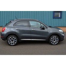 Drs Tuning Fiat 500X Krom Yan Kapı Çıtası 4 Parça 2015 ve Sonrası