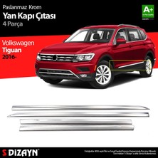 Drs Tuning Volkswagen Tiguan Krom Yan Kapı Çıtası 4 Prç. 2016 Üzeri