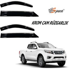 Drs Tuning Krom Cam Rüzgarlığı Nissan Navara Pickup 2017-2021 / CARU404