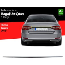 Drs Tuning Skoda Superb Krom Bagaj Çıtası 2015 Üzeri