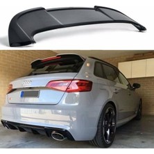 Drs Tuning Audı A3 Hb Boyalı Spoiler Parlak Siyah