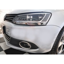 Drs Tuning Volkswagen Jetta Krom Sis Farı Çerçevesi 2 Prç 2011-2014