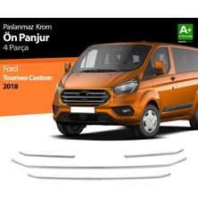 Drs Tuning Ford Tourneo Custom Krom Ön Panjur 4 Prç 2018 Üzeri