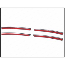 RE&AR Tuning Opel Astra H Krom Ön Panjur 4 Prç. 2004-2010 Arası P. Çelik