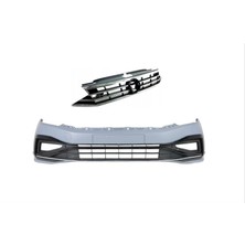 Vw passat b8 rline ön tampon ve panjur seti b8.5 görünüm 2015+