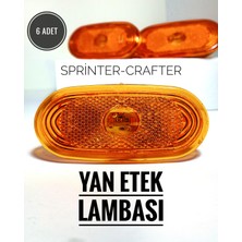Serkay Oto Sprinter-Crafter Uyumlu Yan Etek Lambası Ledli 6 Adet