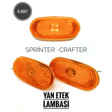 Serkay Oto Sprinter-Crafter Uyumlu Yan Etek Lambası Ledli 6 Adet