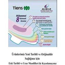 Tiens Airiz Hijyenik Kadın Pedi 8'ligece 6'lıset