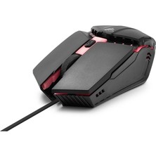 Novator HD865 Oyuncu Klavye Mouse Seti-Rgb Oyuncu Klavye Mouse-Işıklı Oyuncu Metal Dayanıklı Klavye