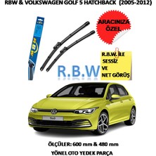 Rbw  Volkswagen Golf 5 HATCHBACK(2005-2012) Aracınız Için Özel Muz Tip Silecek Takımı