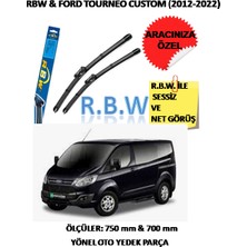 Rbw  Ford Tourneo Custom (2012-2022) Aracınız Için Özel Muz Tip Silecek Takımı