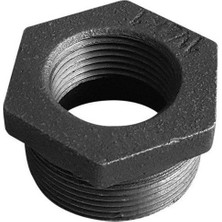 Nalburcenter Siyah Demir Redüksiyon 2'' – 1 1/4''