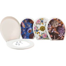 Knitex KTX-2666 Klozet Kapağı Desenli-62