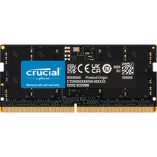 Crucial 16GB Ddr5 5600 Sodımm CL46 (16GBIT) Notebook Ram Bellek CT16G56C46S5