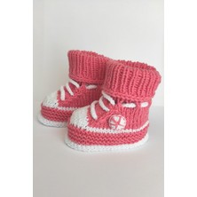 Good Babies Goodbabies Converse El Yapımı Örgü Bebek Patiği