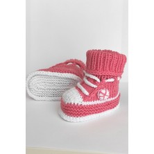 Good Babies Goodbabies Converse El Yapımı Örgü Bebek Patiği