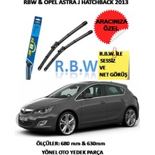 Rbw  Opel Astra J Hatchback  2013 Model  Aracınız Için Özel Silecek Takımı