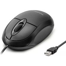 Hadron HDX3252  Kablolu USB Mouse-Mini USB Maus-Siyah Mouse-Kablolu Fare