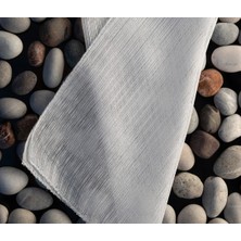 Taç Amanos 1/2,5 Normal Pile Tül Perde Tek Kanat - Beyaz 110 x 260 cm