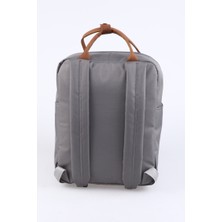 Ramsburry Unisex Su Geçirmez Imperteks Kumaş   Deri Saplı Laptop Bölmeli Sırt Çantası