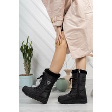 Mehmet Mete 0995 Kadın Kar Botu Yünlü Bayan Bot