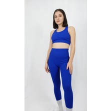 Ta Sports Wear Yüksek Bel Toparlayıcı Seamless Tayt ve Büstiyer Takım