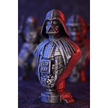 Star Wars 3'lü Set Darth Vader & Yoda & Mandalorian Büst Seti 10 cm