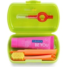 Curaprox Diş Bakım Travel Set Yeşil