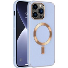 Teknomoda Apple iPhone 13 Mini Kılıf Magsafe Wireless Kablosuz Şarj Uyumlu Suni Deri Hibrit Kapak