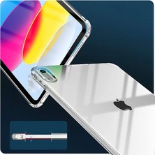 Kny Apple Ipad 10.9 2022 10. Nesil Kılıf Ultra Korumalı Şeffaf Antishock Silikon