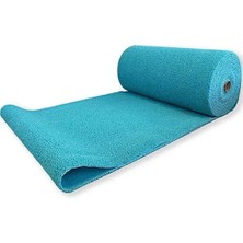 Karmaşık Paspas Turkuaz Kıvırcık Paspas (En 120CM Boy Istenilen Her Ölçüde Kesilebilir)