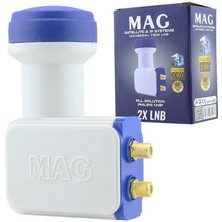 Mag Full Hd Twin Çiftli Lnb 0.1db