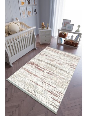 10 Post Onlineçocuk Odası Halısı Bordo Haki Gri Yolluk Kaymaz Yuvarlak Oval Kesme Ince Yıkanabilir Halı