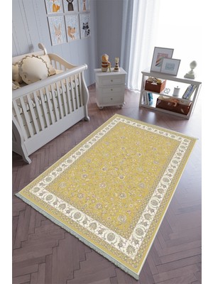 10 Post Onlineçocuk Odası Halısı Haki Yolluk Kaymaz Yuvarlak Oval Kesme Ince Yıkanabilir Halı