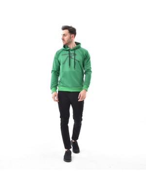 Raru Vırtus - Erkek Yeşil Spor Sweatshirt - RKPS101-102
