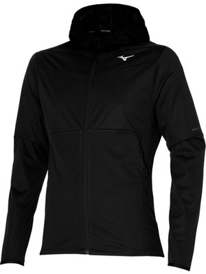 Mizuno Breath Thermo Jacket Erkek Yağmurluk Siyah