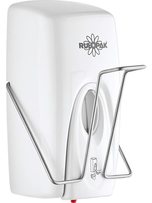 Rulopak Manuel Sprey Dezenfektan Dispenseri Dirsek Temaslı 1000 Ml Beyaz