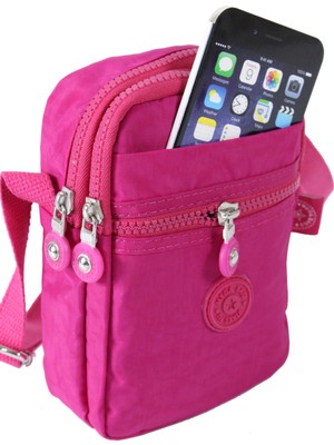 Mega Bag M 227 Mega Bag Krinkıl Kumaş Unisex Küçük Omuz Çantası, Telefonluk