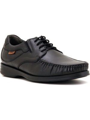 Forelli Soft (35302) Comfort Erkek Ayakkabı - Siyah