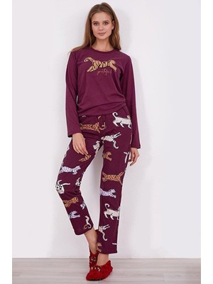 Arnetta 2169 Grateful Kadın Uzun Kol Pijama Takım